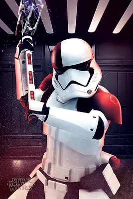 Obrázek produktu pro Star Wars Epizoda 8 Plakát Executioner Trooper 91,5 x 61 cm