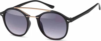 Produktbild von Gil Sonnenbrille Designer 80er Modern Urlaub Sommer Strand Damen Herren 30411 Schwarz Gold