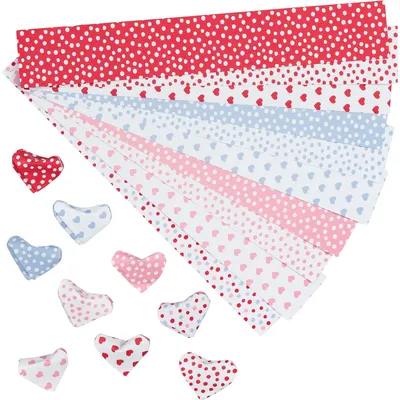 Produktbild von goki 58438 Bastelset Herzchen falten 19 x 3 cm, Papier, 80 Streifen, mehrfarbig (1 Set)
