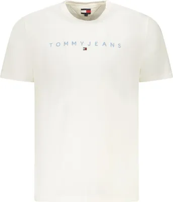 Zdjęcie produktu dla Tommy Jeans Tjm Reg Linear Logo Tee Biały