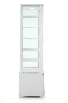Obrázek produktu pro Hendi 233696, Chladicí vitrína, Stojací, Bílá, 270 l, 2 - 8 °C, R290