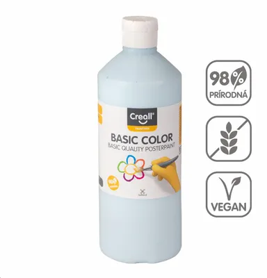 Zdjęcie produktu dla Farba plakatowa Creall 500 ml - pastelowy niebieski