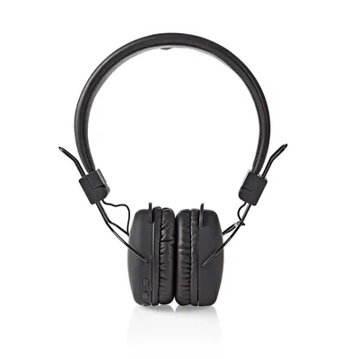 Produktbild von Nedis, Bluetooth Kopfhörer Over-Ear mit Mikrofon, Schwarz