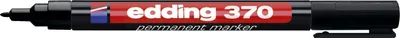Zdjęcie produktu dla Edding 370 1 370 Permanentmarker - 1 mm, schwarz
