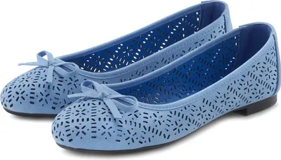 Produktbild von LASCANA Ballerina Slip-On-Sneaker, Freizeitschuh, Slipper, Halbschuh, königsblau Größe 41