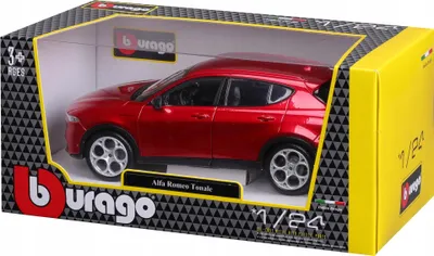Zdjęcie produktu dla BBURAGO Alfa Romeo Tonale, Model samochodu miejskiego, Wstępnie zmontowany, 1:24, Alfa Romeo Tonale, Każda płeć, Metal, Plastik