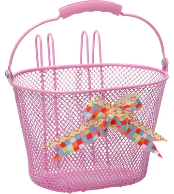 Obrázok produktu pre Košík na bicykel pre deti New Looxs Astri Girls 8 l 26 x 17 x 17,5 cm - arabella pink