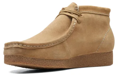 Produktbild von Clarks Herren Shacre Boot Chukka-Stiefel, Schwarzes Wildleder, 45 EU