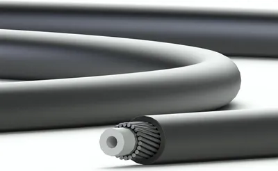 Produktbild von 2 Meter Promax Schaltzug Teflon Fahrrad Hülle Ø 4mm Außenhülle