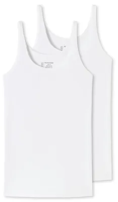Produktbild von Schiesser 2PACK Trägertop weiss 40