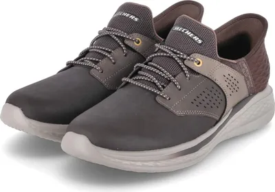 Produktbild von Skechers Slip-Ins Slade Macklin Relaxed Sneakers, Braun 42 EU