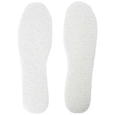 Image de Trespass - Semelles intérieures "Bearfeet", doublure sherpa TP6351 (Taille unique) (Blanc)