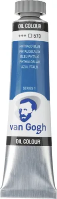 Image de Van Gogh peinture à l'huile tube 20 ml bleu phtalo (primaire) 570