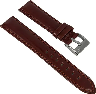 Produktbild von Uhrenarmband Leder braun Breitdornschließe Minott 20mm 27791