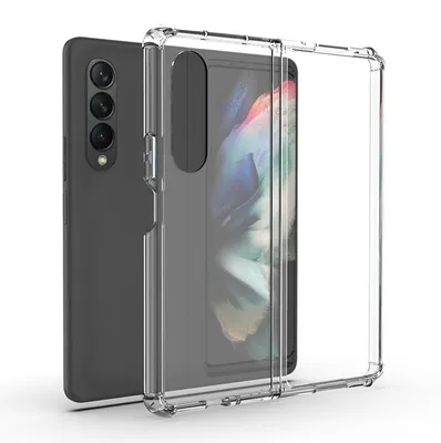 Obrázek produktu pro Pro Samsung Galaxy Z Fold4 5G Design Hard Cover Pouzdro na mobilní telefon Pouzdra Transpa