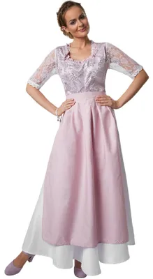 Produktbild von dressforfun® Frauenkostüm Maxi-Dirndl Neuschwanstein Modell 1