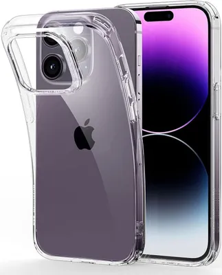 Produktbild von Mobigear Basics, durchsichtige Schutzhülle für iPhone 14 Plus, flexibles TPU-Rückseitenetui – transparent