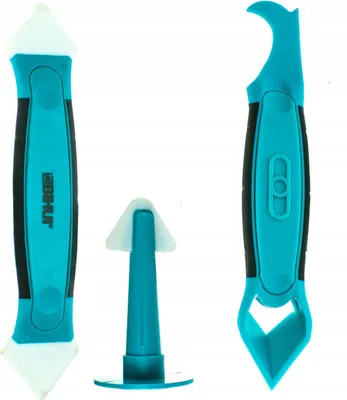 Three silicone application and removal tools are displayed against a white background.