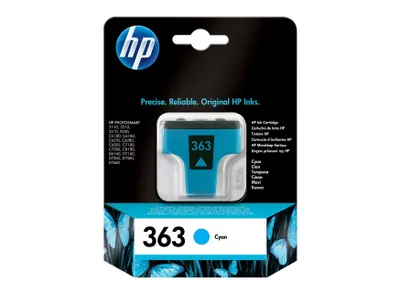 Immagine prodotto di Cartuccia d'inchiostro HP 363 - Ciano - A getto d'inchiostro - 400 pagine