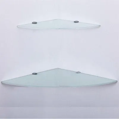 Produktbild von Famanu Glasregal 45 x 45 cm für Badezimmer - Duschablage mit Sicherheitsglas
