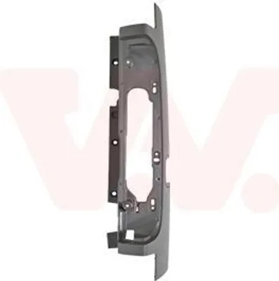 Produktbild von VAN WEZEL Heckblende 3385430 Hinten Rechts für OPEL Vivaro A Kastenwagen (X83) Kunststoff