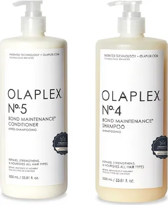 Produktbild von Olaplex No.5 Bond Maintenance Conditioner 1000ml + Olaplex No.4 Bond Maintenance Shampoo 1000ml