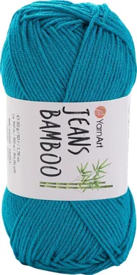 Zdjęcie produktu dla Yarn Art Jeans Bamboo 140 Turquoise Przędza dziewiarska