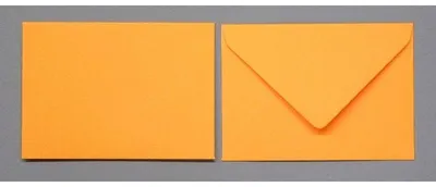 Produktbild von Briefumschläge 156x220mm 120g/qm gummiert VE=100 Stück zartorange