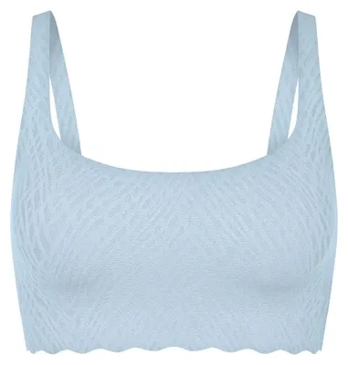 Produktbild von sloggi Damen Bustier Blue ZERO Feel Bliss lightblue - Größe M
