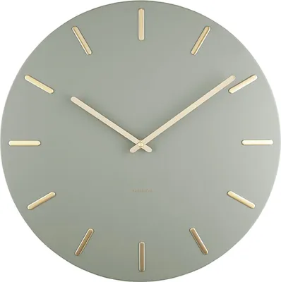 Immagine prodotto di orologio da parete moderno verde giungla - Karlsson Modello: KA5716DG