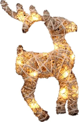Image de Silhouette de Renne lumineux 15 LED