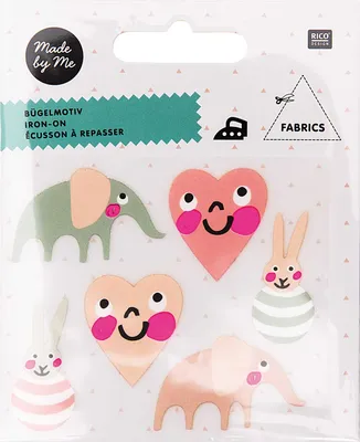 Produktbild von Made by Me | Bügelmotivset Baby Girl 6 Stück