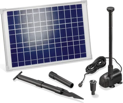 Produktbild von esotec Solar Pumpensystem Water Splash 20/1350 Komplettset Teichpumpe 101014