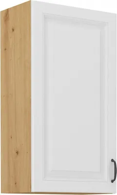 Immagine prodotto di Armadietto superiore alto SOPHIA - larghezza 50 cm, bianco / rovere artisan