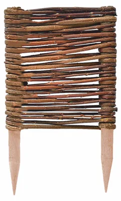 Zdjęcie produktu dla Płot ogrodzeniowy wiklinowy ręcznie wyplatany 30 x 40 cm 10 szt.