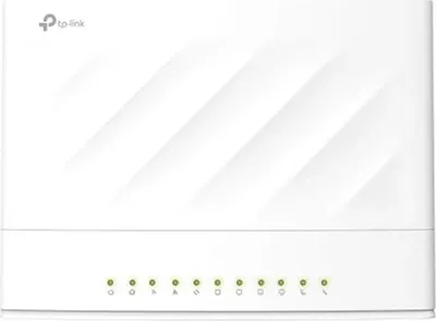 Zdjęcie produktu dla TP-Link EX520v, Wi-Fi 6 (802.11ax), Dual-band (2.4 GHz/5 GHz), Przewodowa sieć LAN, Biały, Router biurkowy