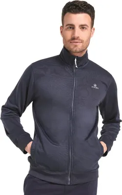 Produktbild von ATHL DPT. Nervesa Herren Sweatjacke/ Trainingsjacke mit Reißverschluss Dunkelblau Gr. M