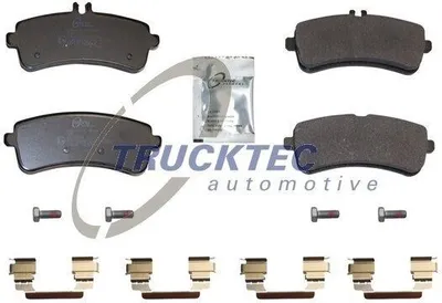Produktbild von TRUCKTEC AUTOMOTIVE Bremsbeläge Satz Hinten Bremsklötze passend für MERCEDES-BENZ S-Klasse Limousine (W222, V222, X222) 02.35.519
