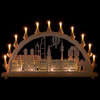 Immagine prodotto di Arco portacandele Monaco (68x35 cm) di Schlick & Türk