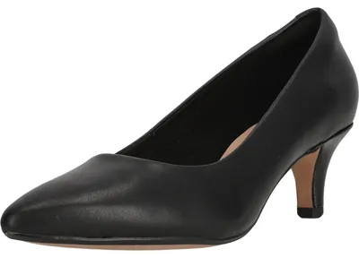 Produktbild von CLARKS Schuhe Linvale im simplen Look mit Komfort-Fußbett 1216 Black Leather 41.5