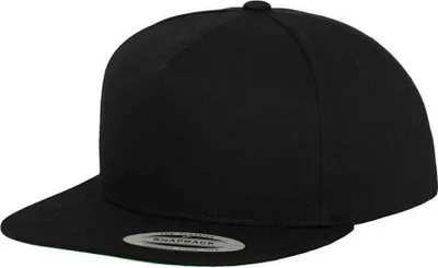 Produktbild von Flexfit - "Yupoong" Baseball-Mütze Snapback für Herren/Damen Uni PC5944 (Einheitsgröße) (Schwarz)