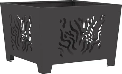 Obrázok produktu pre vidaXL Ohnisko čierne 60 x 60 x 40 cm oceľ