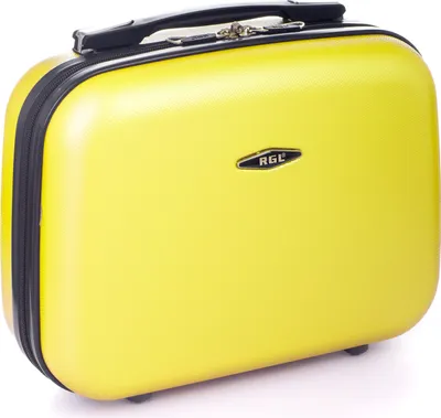Produktbild von RGL Universal Kosmetikkoffer Hartschale Beautycase Hardcase Farbe: Gelb