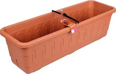 Produktbild von Fantasy Smart Selbstbewässerungs-Pflanzgefäß, Terrakotta, Länge 80 cm