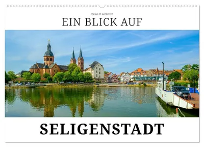 Produktbild von Ein Blick auf Seligenstadt (Wandkalender 2027 DIN A2 quer), CALVENDO Monatskalender