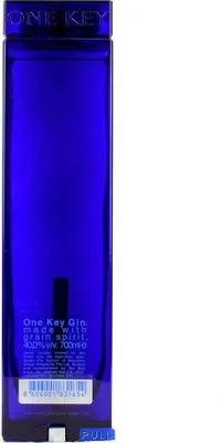 Produktbild von One Key Dry Gin 40% Vol. 0.7L