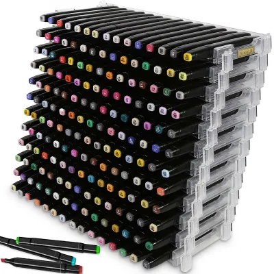 Produktbild von 12 Stiftehalter/Pinselhalter für den Schreibtisch, Kunststoff, transparent