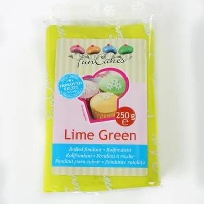 Produktbild von FunCakes Rollfondant Limette Grün 250g