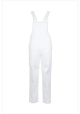 Produktbild von Planam Food Damen Latzhose reinweiß Gr. 54, 5341054