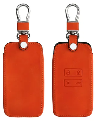 Produktbild von kwmobile Schlüsselhülle für Renault 4-Tasten Smartkey Autoschlüssel (nur Keyless Go) Hülle - Autoschlüssel Schlüssel Hülle - Schlüsselcover aus